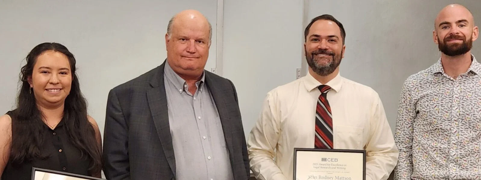 Law Students Win Writing & Research Award | Golden Gate University