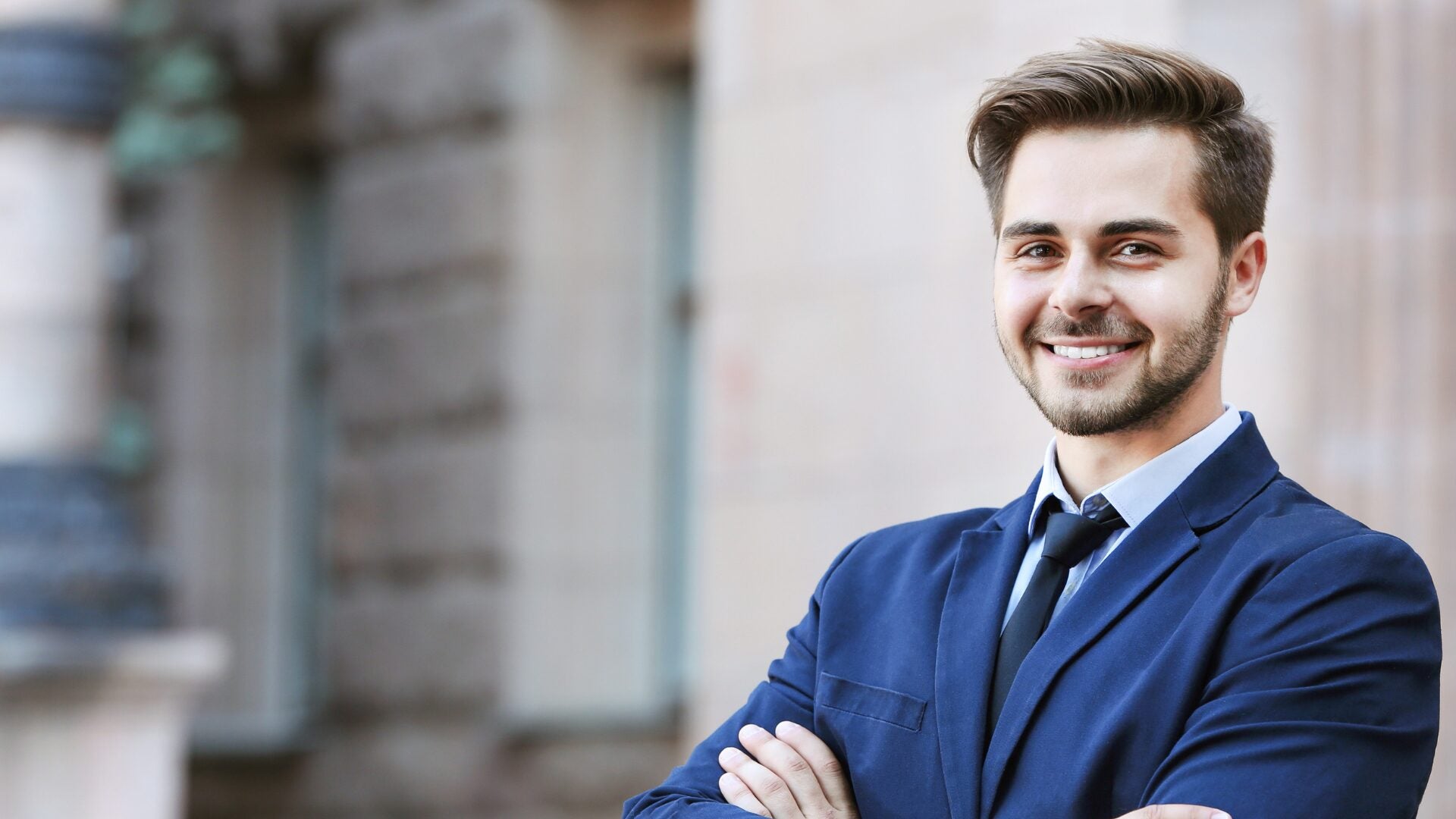 Man standing with arms crossed
